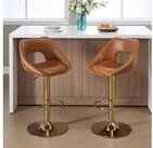 LuxusKollektion Barhocker Barhocker 360Drehbar Verstellbar PU Kunstleder...