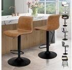 LuxusKollektion Barhocker Barhocker 2er Set H&ouml;henverstellbar Drehhocker Remy...