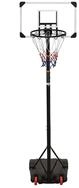 vidaXL Basketballkorb Basketballst&auml;nder Transparent 216-250 cm Polycarbonat