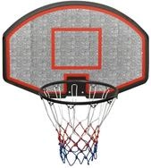 vidaXL Basketballkorb, Schwarz 90x60x2 cm Polyethylen