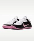 Basketballschuh NIKE "Precision 8 Low", Herren, Gr. 43, wei&szlig;, pink rise, schwarz,