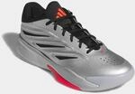 Basketballschuh ADIDAS PERFORMANCE "CRAZY ENERGY", Gr. 47, silber (silber metallic,