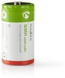 Nedis BANM40HR202B Akku Wiederaufladbarer&nbsp;Ni-MH-Akku D (1 V, 2 St), D-Akku,...