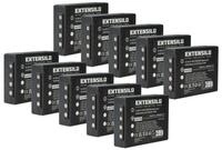 Extensilo Akku passend f&uuml;r HBC Linus 6, 4 Industriefunkfernsteuerung (2500 mAh, Akku