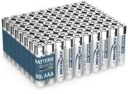 ANSMANN AG Batterien AAA Alkaline Gr&ouml;&szlig;e LR03 - (80 St&uuml;ck Vorratspack)...