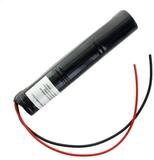 AccuCell Notleuchtenakku NiMH 3,6V 1800mAh L1x3 Sub-C mit 200mm Kabel einseiti...