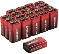 VOLTCRAFT Alkaline 9 V Block-Batterie VC-16107985 Batterie