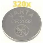 VARTA 320x Varta Lithium 3V CR2032-P Bulk 3V/220mA lose CR 2032 Knopfzelle