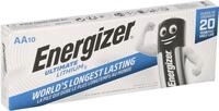 Energizer 10x Energizer Ultimate Lithium AA Mignon L91 FR6 1,5V - 10 Batterien