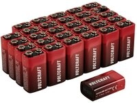 VOLTCRAFT Alkaline 9 V Block-Batterie VC-16107990 Batterie