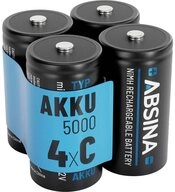 ABSINA Baby (C)-Akku NiMH 4500 1.2 V 4 St. 401031-4 Akku
