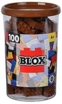 SIMBA Konstruktionsspielzeug Blox 100 Teile 8er braun 104114543 Spielbausteine