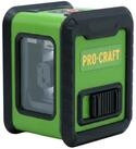 PRO CRAFT Kreuzlinienlaser LE-2D Linien- / Kreuzlinienlaser 10 m gr&uuml;n