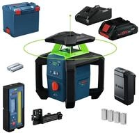 BOSCH Punkt- und Linienlaser GRL 18V-4-34CVG, Rotationslaser mit 1x Akku...