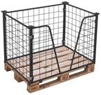 CORDES Palettenbett Cordes Palettenaufsatz Typ 63 RAL 7016