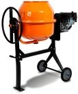EBERTH Betonmischer 140L Betonmischer Benzin Mobil, 6,5PS Benzinmotor, Viertakt,