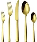 LuxusKollektion Besteck-Set Besteckset Edelstahl 1810 60teilig 12 Champagner...
