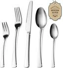 LuxusKollektion Besteck-Set Besteckset Edelstahl 30teilig Silber Poliert 30...
