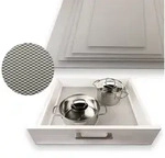 SO-TECH&reg; Schubladeneinsatz Schubladenmatte Orga-Grip Einlegematte silbergrau,...