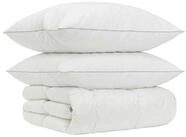 vidaXL Bett G&auml;nsedaunen-Bettdecken-Set 90% FULDA 3 stk. 140 x 220 cm Winter...
