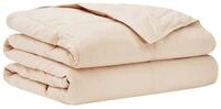 vidaXL Baumwollbettdecke Sommerdecke Beige 220 x 260 cm 100% nat&uuml;rlicher Kapok,