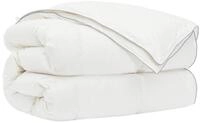 vidaXL Bett Bettdecke FULDA 140 x 200 cm 4 Jahreszeiten 310 GSM Wei&szlig; (1-tlg)