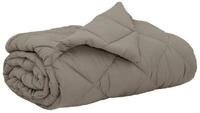vidaXL Baumwollbettdecke Sommerdecke 240 x 200 cm Sommer 200 gsm Hellgrau,...