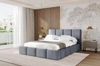 ALTDECOR Polsterbett NATA (Polsterbett mit Bettkasten und Lattenrost, Boxbett...