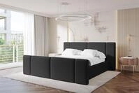 ALTDECOR Polsterbett RIVO-Z (Polsterbett mit Bettkasten und Lattenrost, Boxbett...