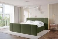 ALTDECOR Polsterbett RIVO-Z (Polsterbett mit Bettkasten und Lattenrost, Boxbett...