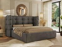 MKS M&Ouml;BEL Polsterbett FLONELLE Classic (Set, Doppelbett mit Bettkasten &...