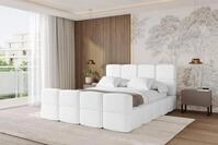 ALTDECOR Polsterbett NATA-Z (Polsterbett mit Bettkasten und Lattenrost, Boxbett...