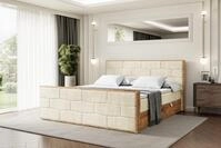 ALTDECOR Boxbett LOLLI8-Z (Multipocket-Matratze H4, H3 Matratze Bonellfederung,