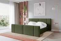 ALTDECOR Polsterbett TEVO-Z (Polsterbett mit Bettkasten und Lattenrost, Boxbett...