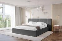 ALTDECOR Polsterbett RIVO (Polsterbett mit Bettkasten und Lattenrost, Boxbett...