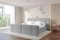 ALTDECOR Polsterbett RIVO-Z (Polsterbett mit Bettkasten und Lattenrost, Boxbett...