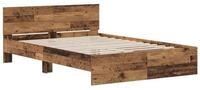 vidaXL Bettgestell 203 x 145 x 70 cm Bett 140x200 cm Bettgestell mit Lattenrost