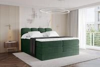 ALTDECOR Boxspringbett NINA KING (Multipocket-Matratze H4, H3 Matratze