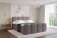 ALTDECOR Boxbett NINA-Z (Multipocket-Matratze H4, H3 Matratze Bonellfederung,...