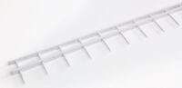 GBC Thermo-Bindemappe Bindestrip VeloBind PVC A4 25mm VE=100 St&uuml;ck wei&szlig;, (