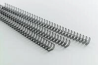 GBC Thermo-Bindemappe Drahtbinder&uuml;cken 34 Ringe 10mm VE=100 St&uuml;ck schwarz, (