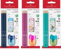 Faber-Castell Bleistift FABER-CASTELL Schulset HB 5-teilig &ndash; 1 Stk., Farbe