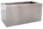 K&ouml;hko Pflanzk&uuml;bel K&Ouml;HKO&reg; Pflanztrog aus Edelstahl matt geb&uuml;rsteter...