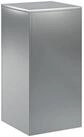 vidaXL Blumenst&auml;nder Pflanzenst&auml;nder Silber 30 x 30 x 60 cm Stahl (1 St)