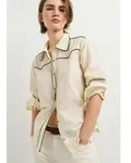 Pepe Jeans Funktionsshirt Freizeithemd GIANNA SHIRT wei&szlig; XL (42)