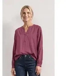 STREET ONE Langarmbluse aus softer Viskose rosa 34 EU