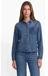 STREET ONE STUDIO Jeansbluse mit Brusttasche blau 34 EU