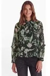 STREET ONE STUDIO Langarmbluse mit Chiffon-Layer