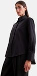 seidensticker Hemdbluse 1/1 Kragen Uni schwarz XS (34)