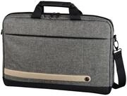 Hama Laptop-H&uuml;lle Notebook-Tasche grau, bis 15,6 Zoll, mit Tabletfach,...